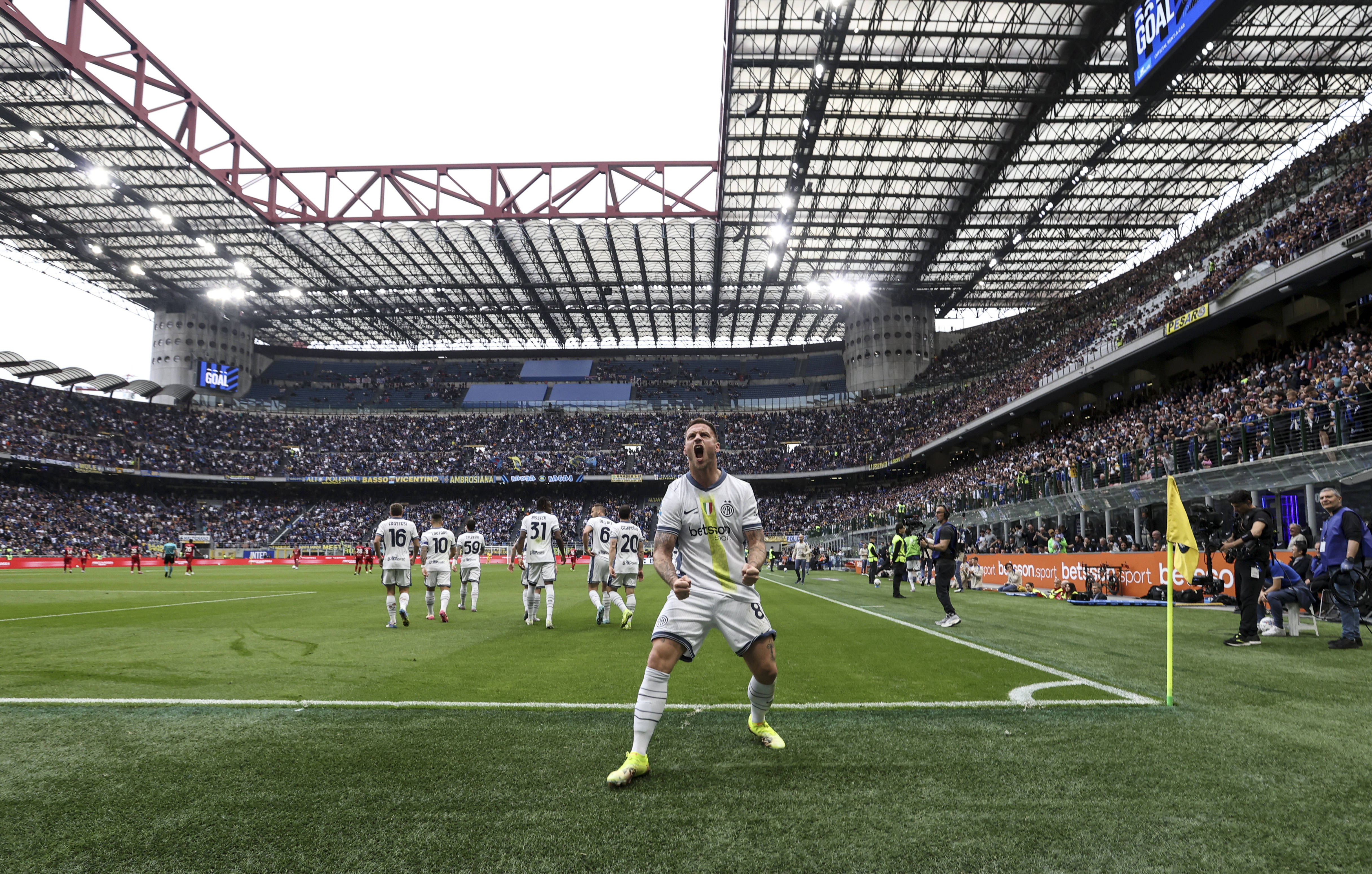 意甲冠军赛正酣，国米准备迎战尤文图斯