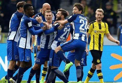 柏林赫塔豪取三分，让对手望风而逃！